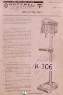 Delta-Rockwell-Delta Rockwell 10\", Metal Cutting lathes, instructions Manual 1964-10\"-05